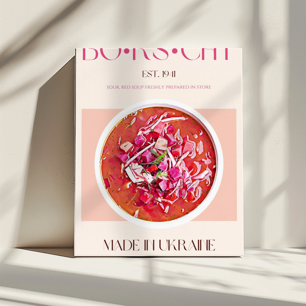 Ukrainian Borscht Bliss | Canvas