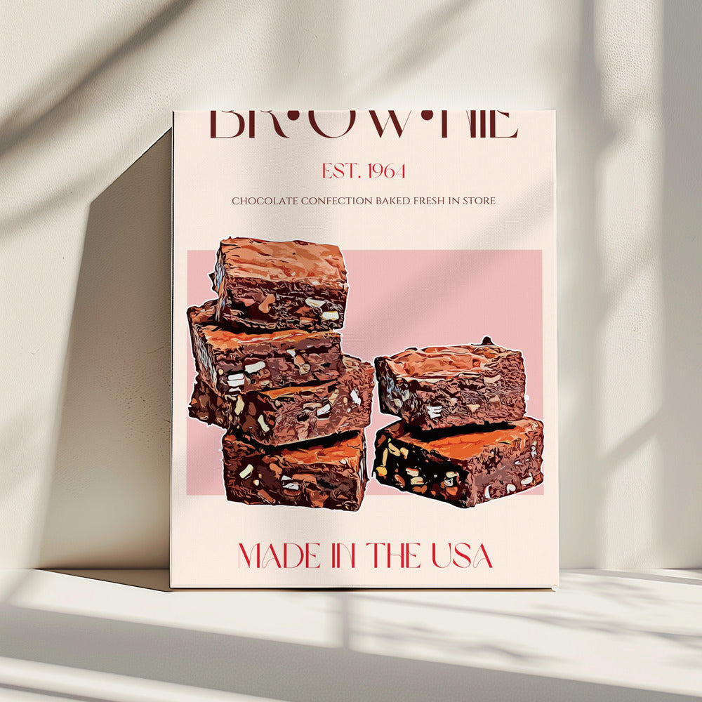 Choco Brownies Delight | Canvas
