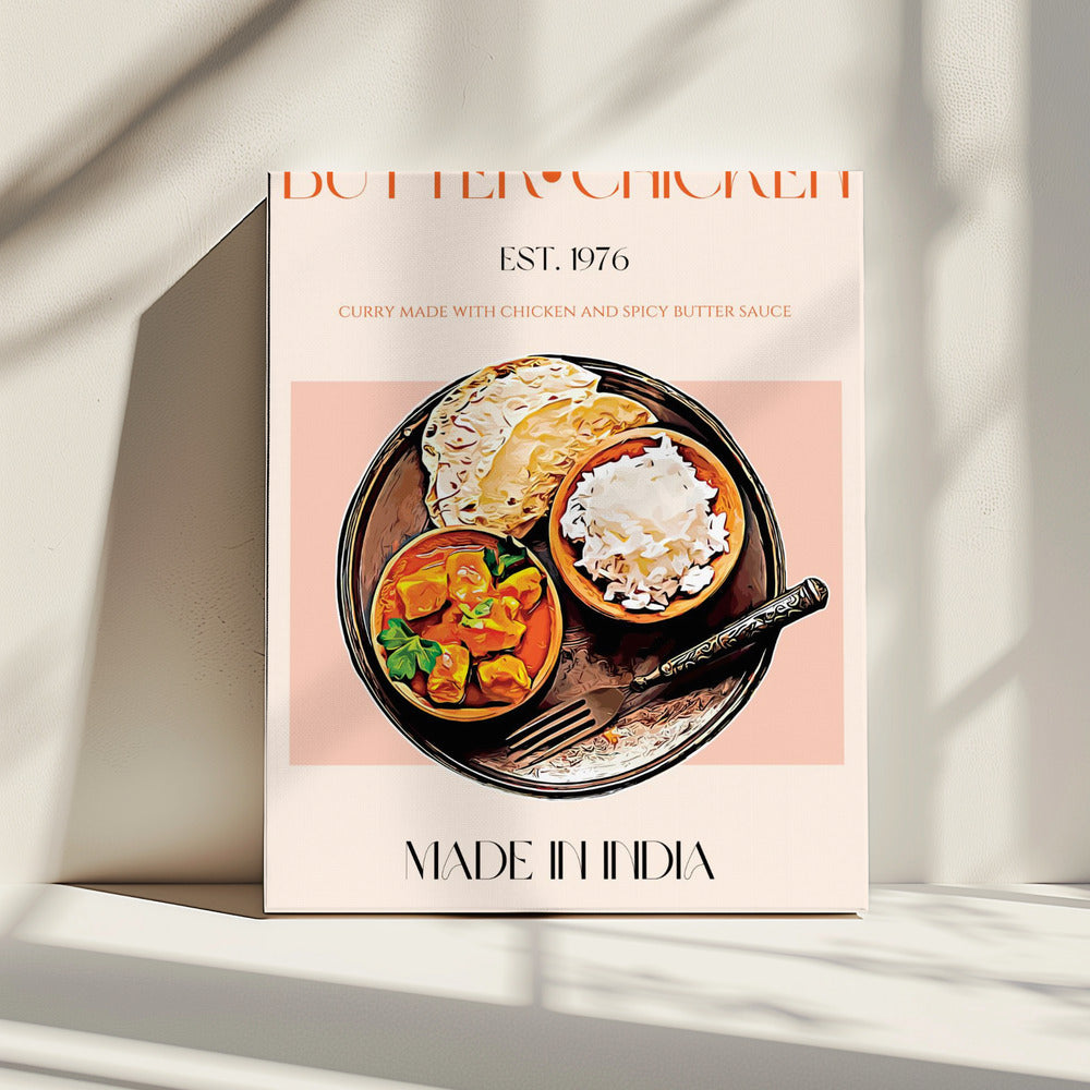 Butter Chicken Delight | Canvas