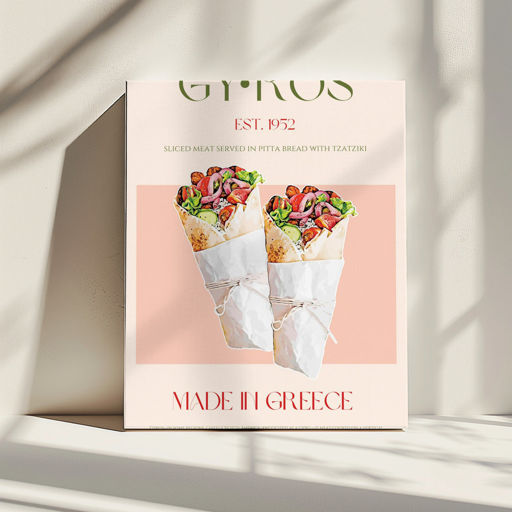 Greek Flavor Delight | Canvas