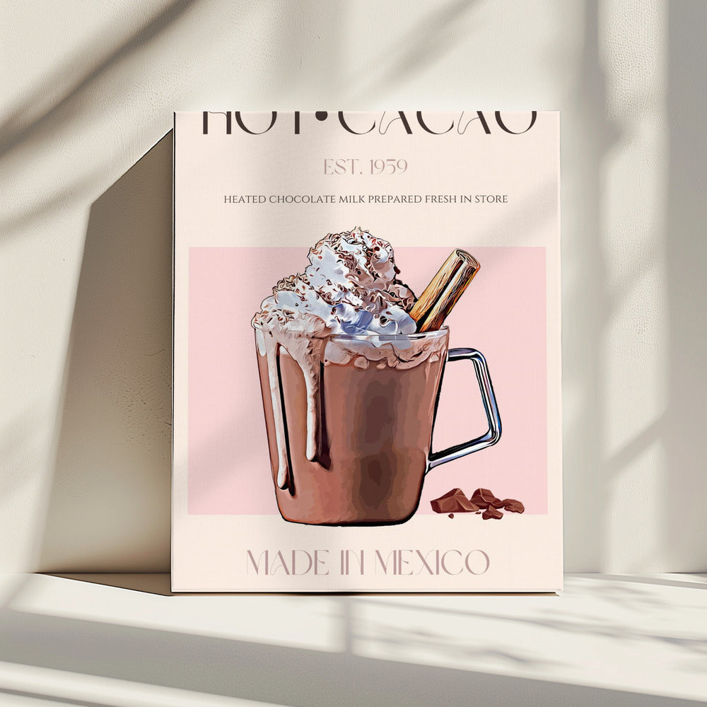 A Mug of Creamy Hot Cacao | Canvas