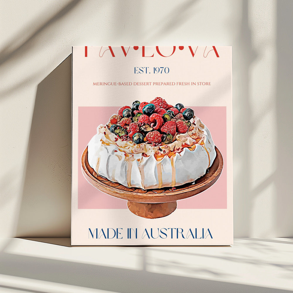 Berry Pavlova Delight | Canvas