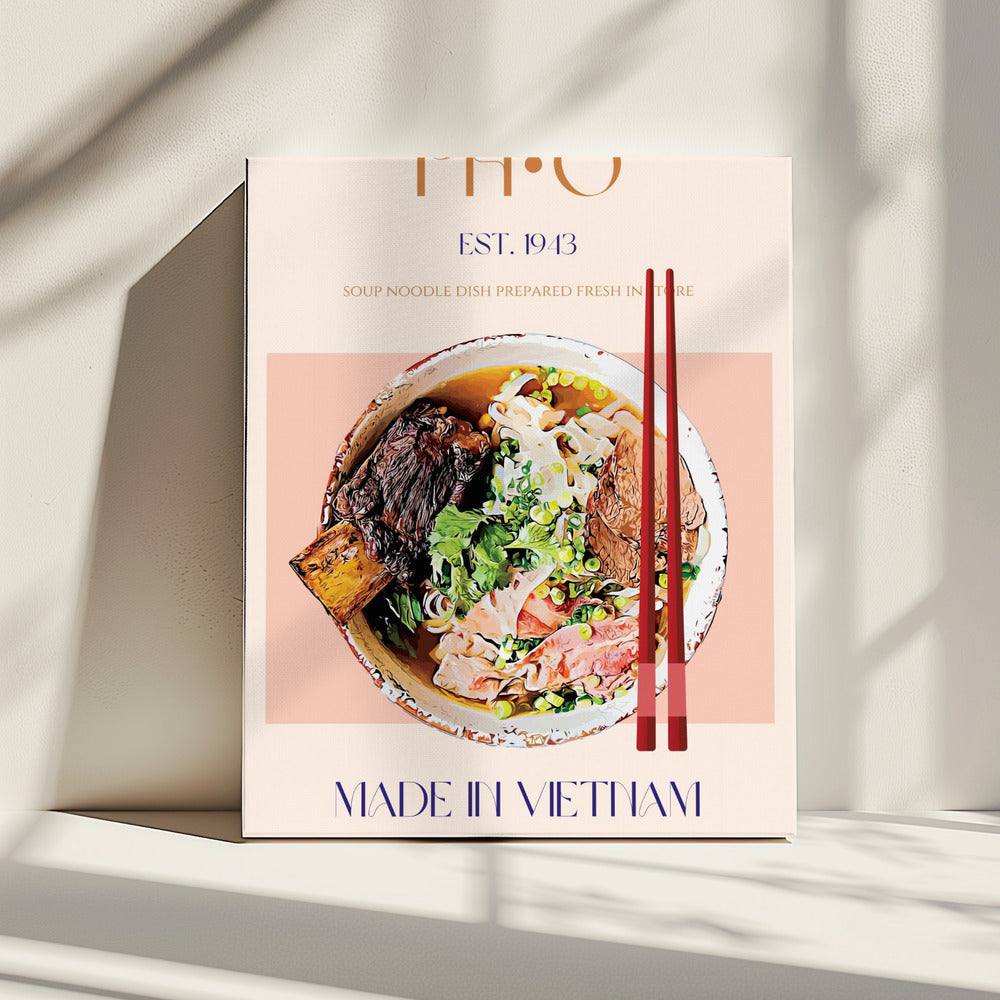 Vietnamese Noodle Delight | Canvas