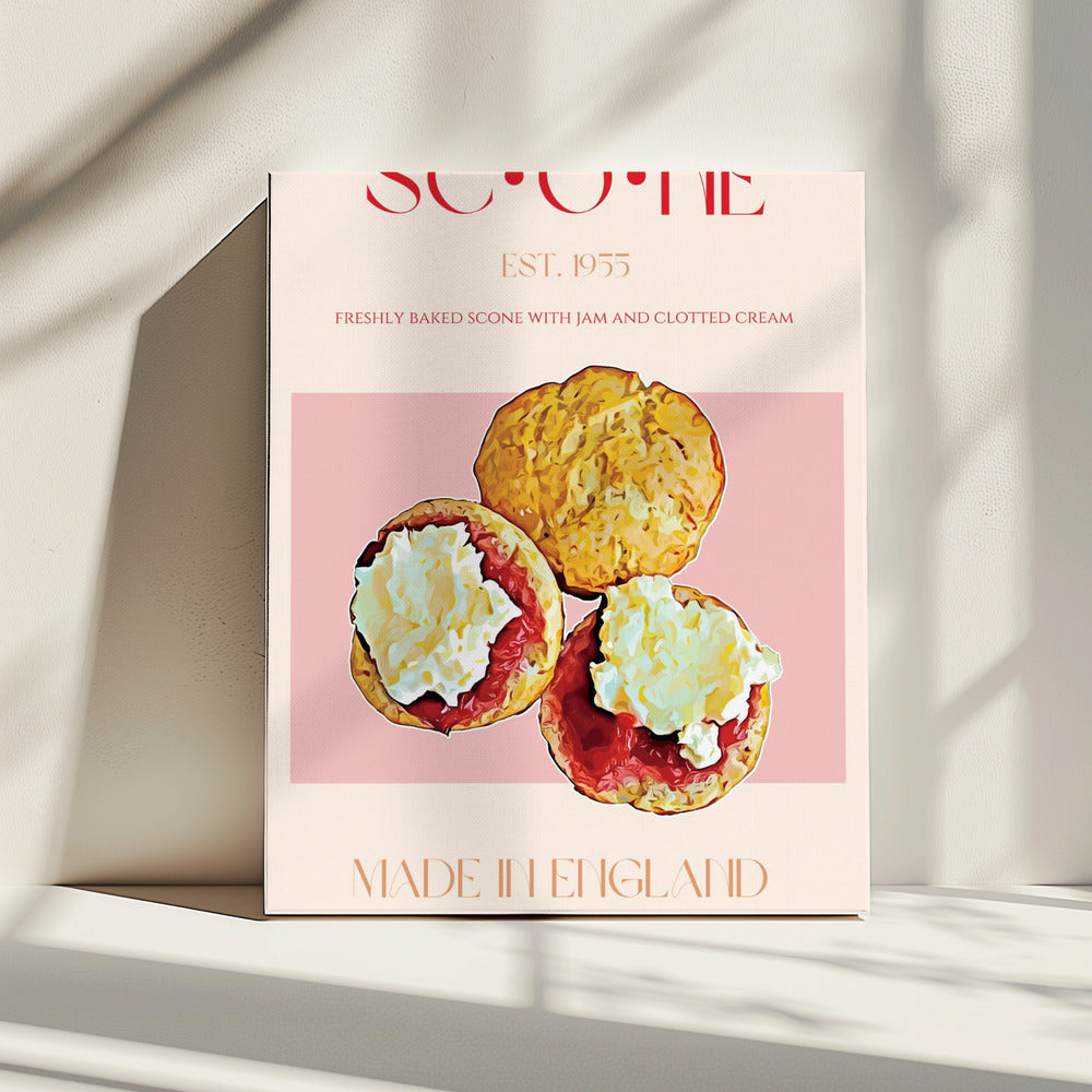 English Scone Delight | Canvas