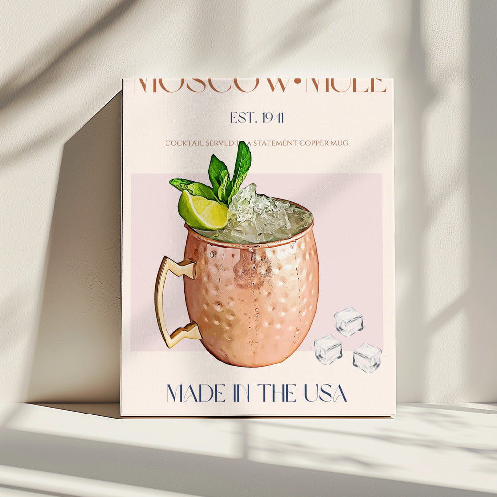 Moscow Mule Print | Canvas