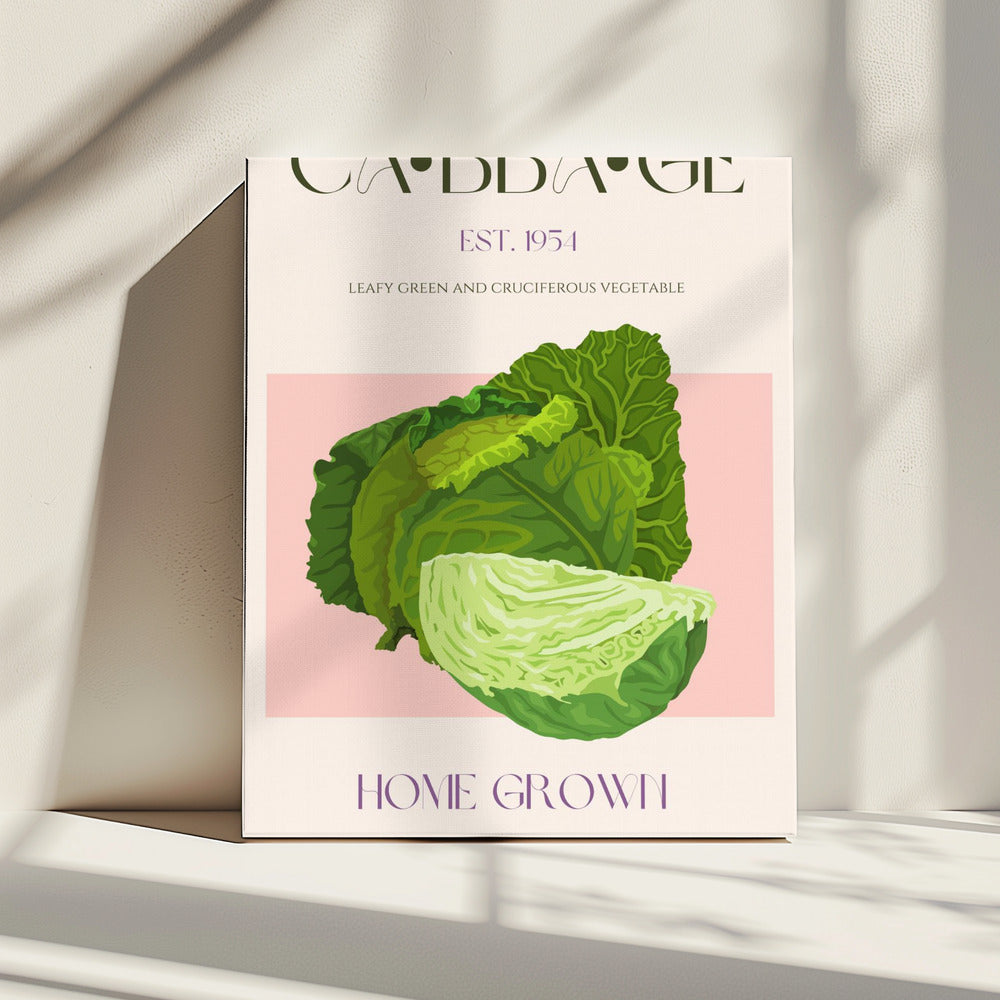Crisp Cabbage Bliss | Canvas