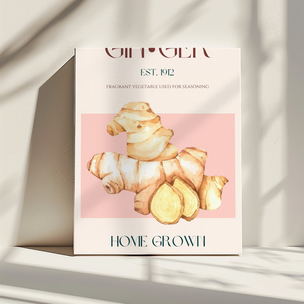 Watercolor illustration Of Ginger | Canvas