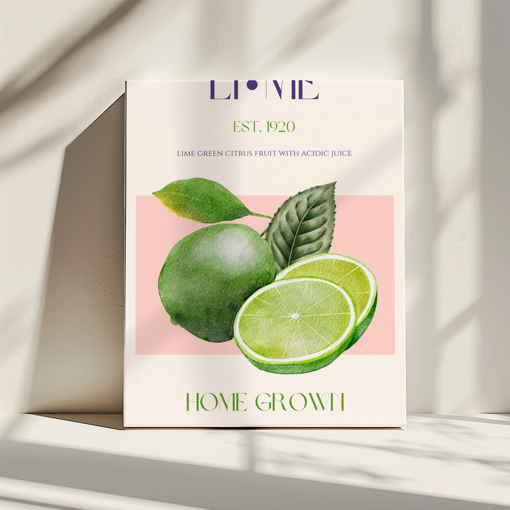 Zesty Green Delight | Canvas