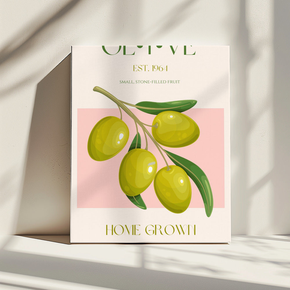 Golden Olives Essence | Canvas