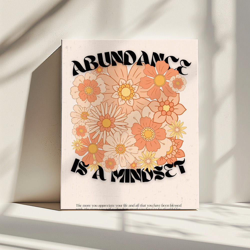 Floral Abundance Vibes | Canvas