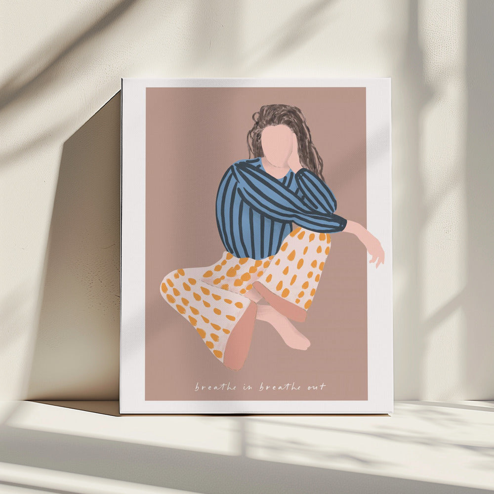 Serene Contemplation | Canvas