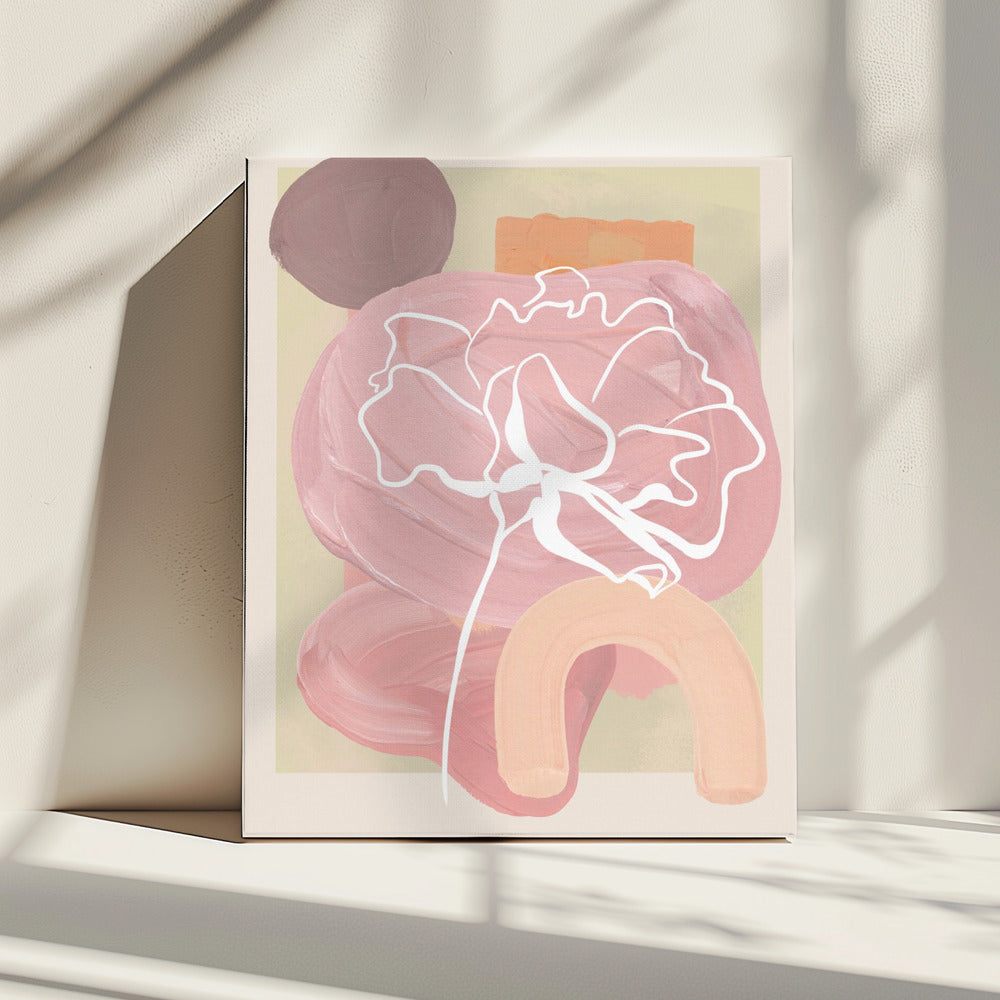 Abstract Blossoms | Canvas