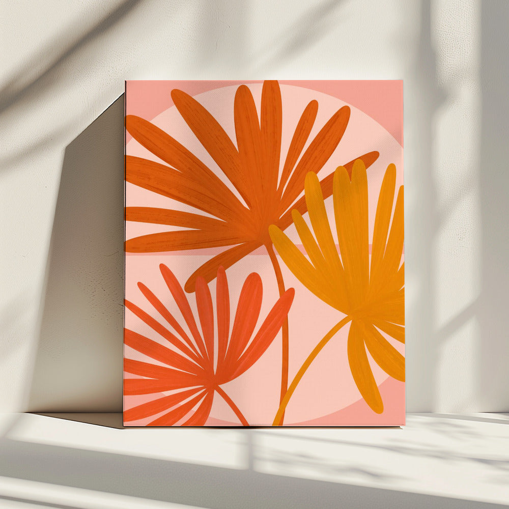 Autumn Palms | Canvas