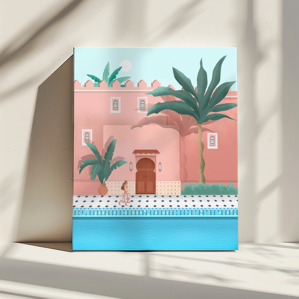 Morocco Doors | Canvas