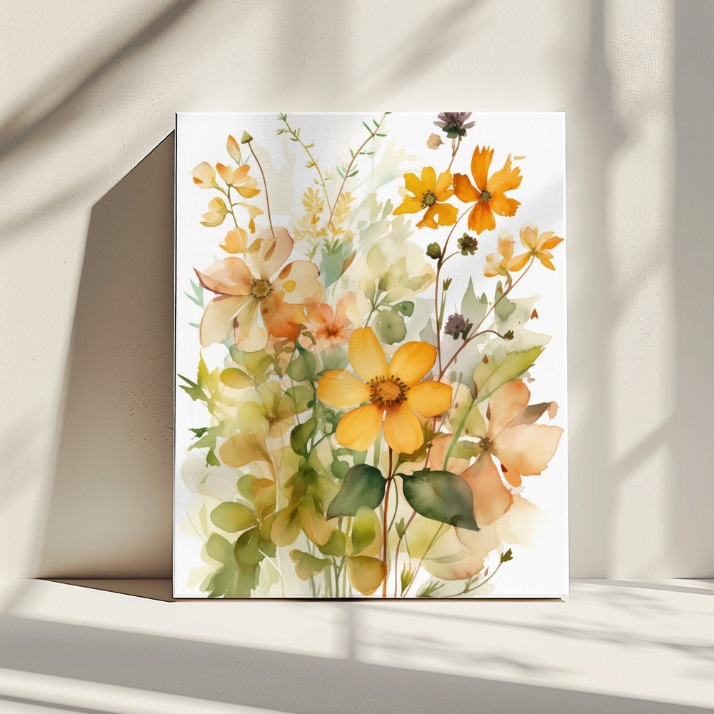 Summer Flowers No 4 | Canvas