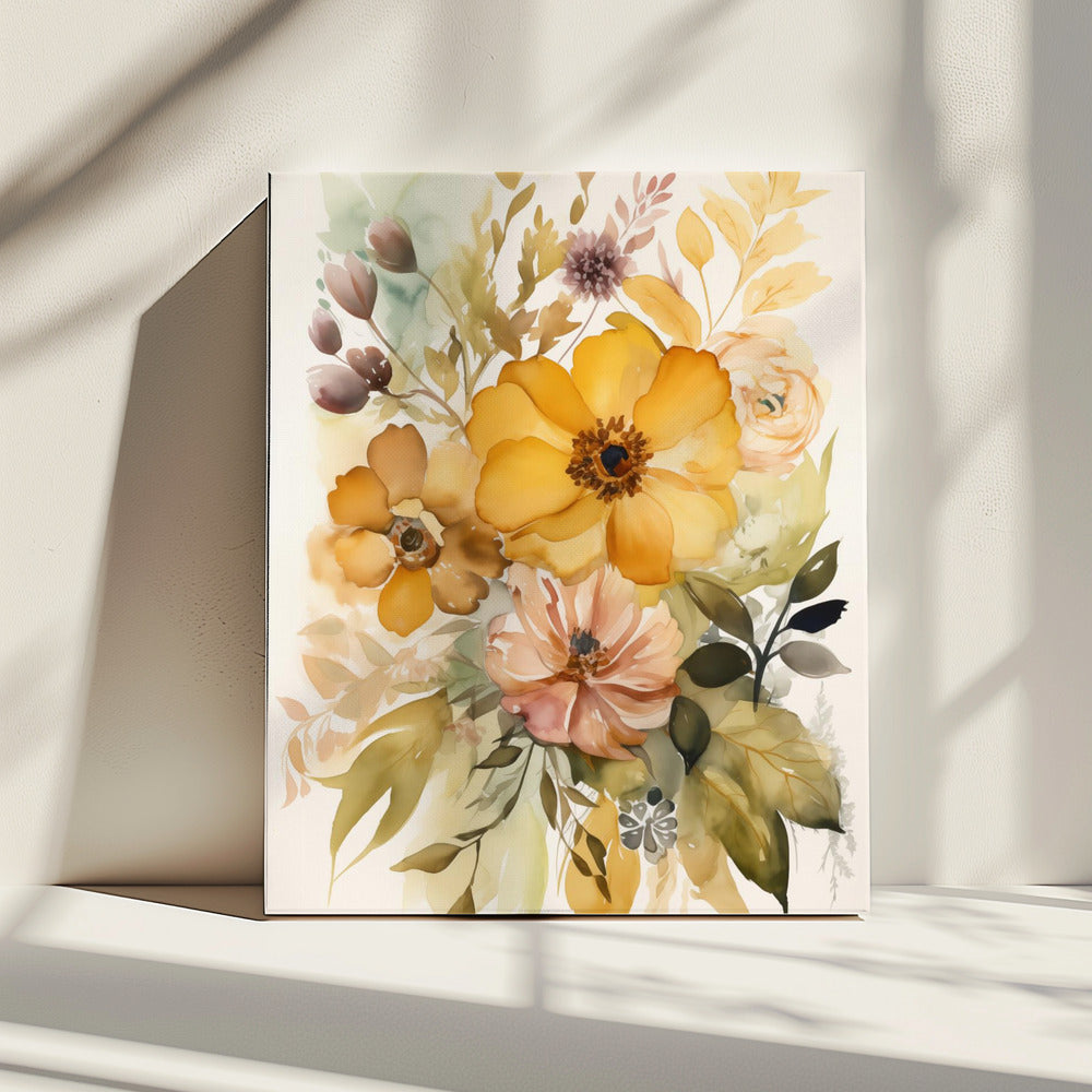 Summer Flowers No 5 | Canvas