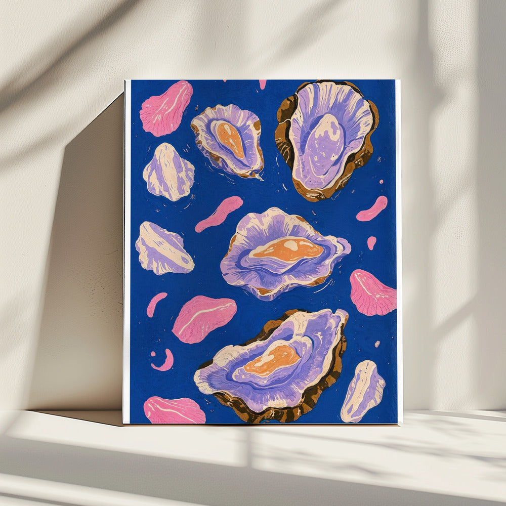 Oysters in Orbit | Canvas