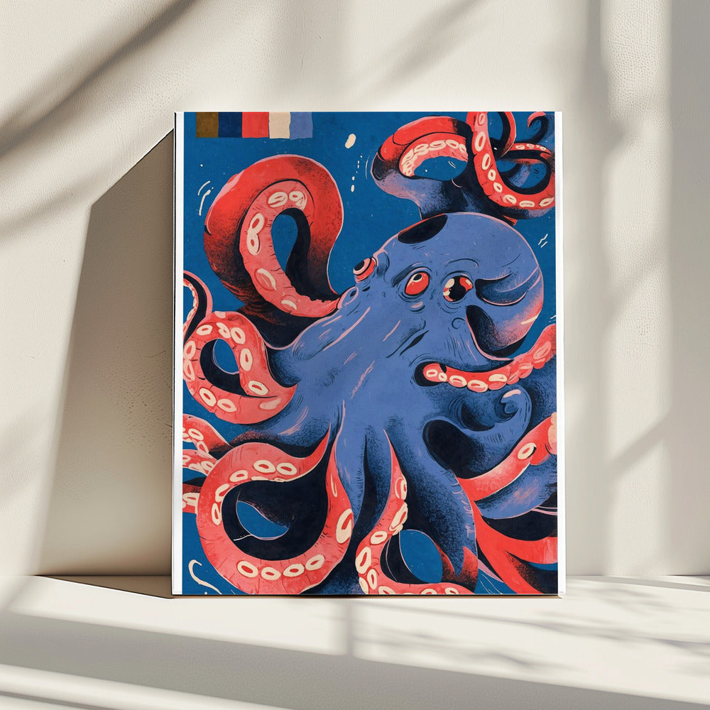 Tentacle Whirl | Canvas