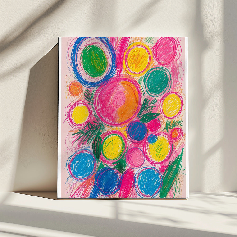Vibrant Whirl | Canvas