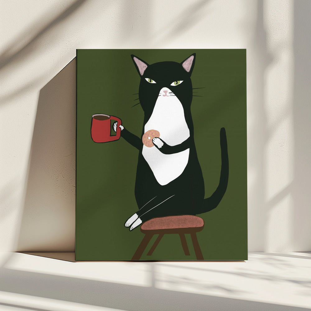 Coffee cat | Canvas