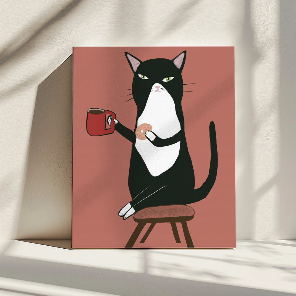Coffee cat | Canvas