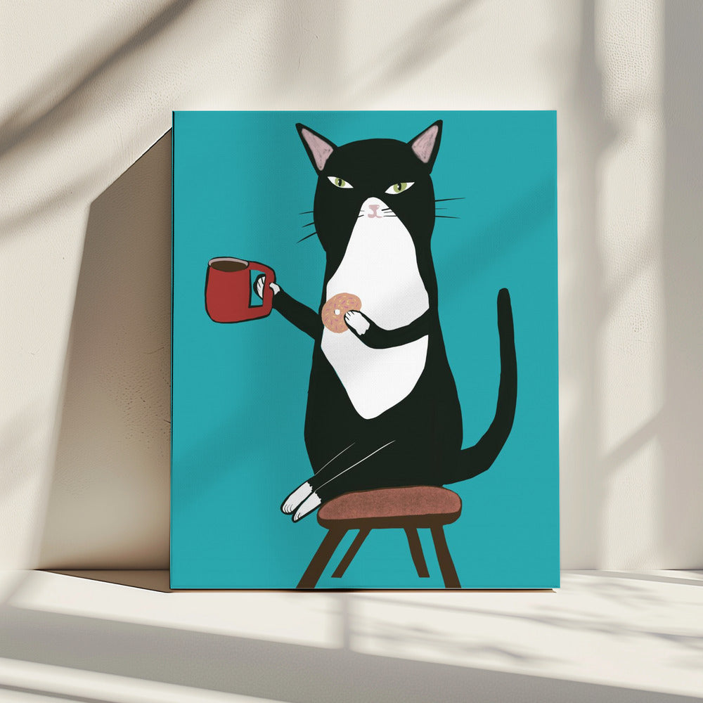 Coffee cat | Canvas