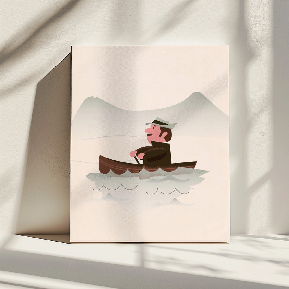 Gone Fishing | Canvas