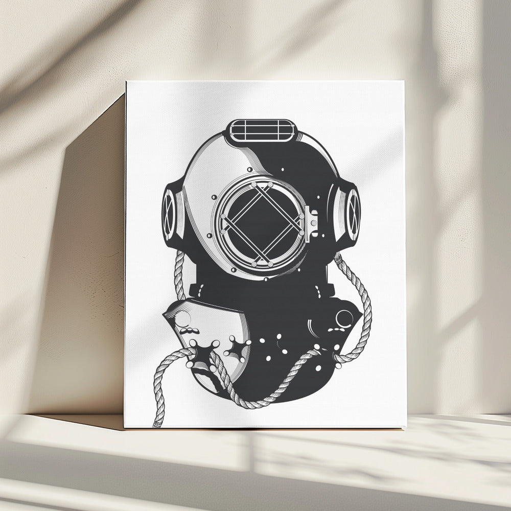 Vintage Diver | Canvas