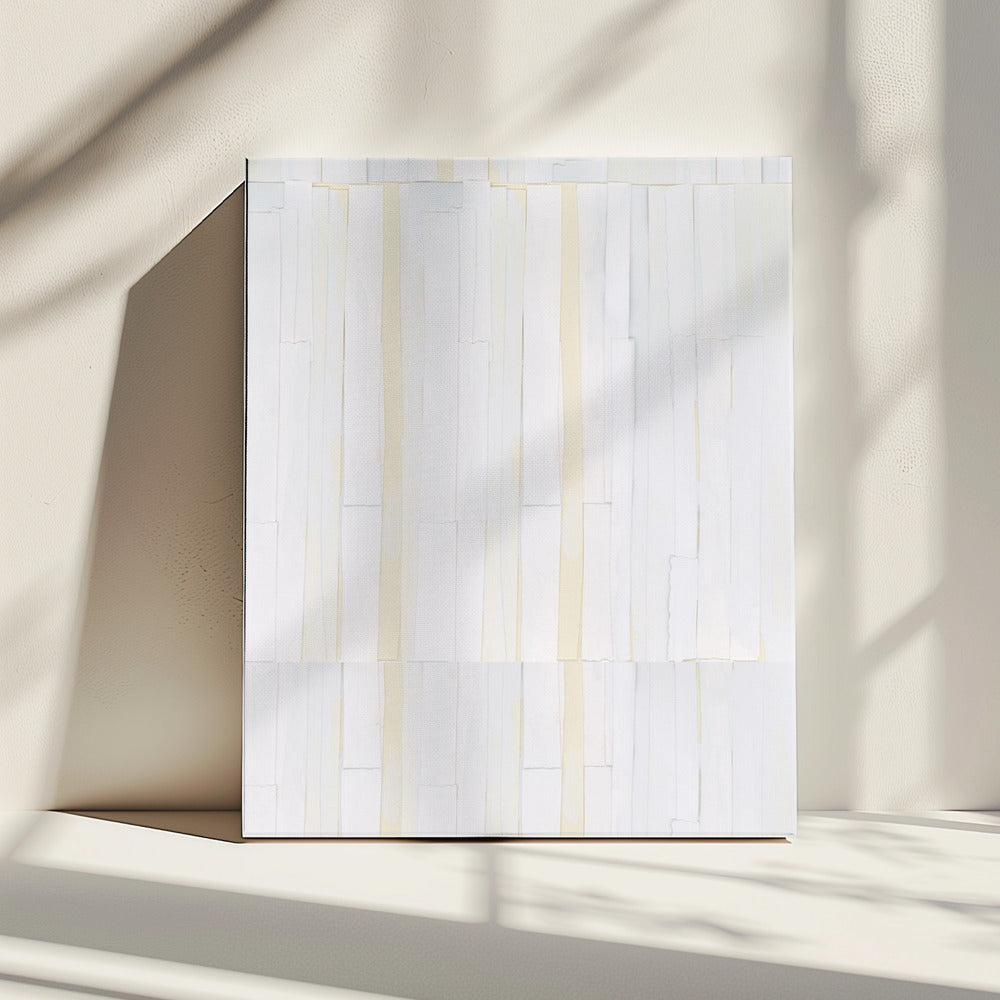 Tactile White On White 2 | Canvas
