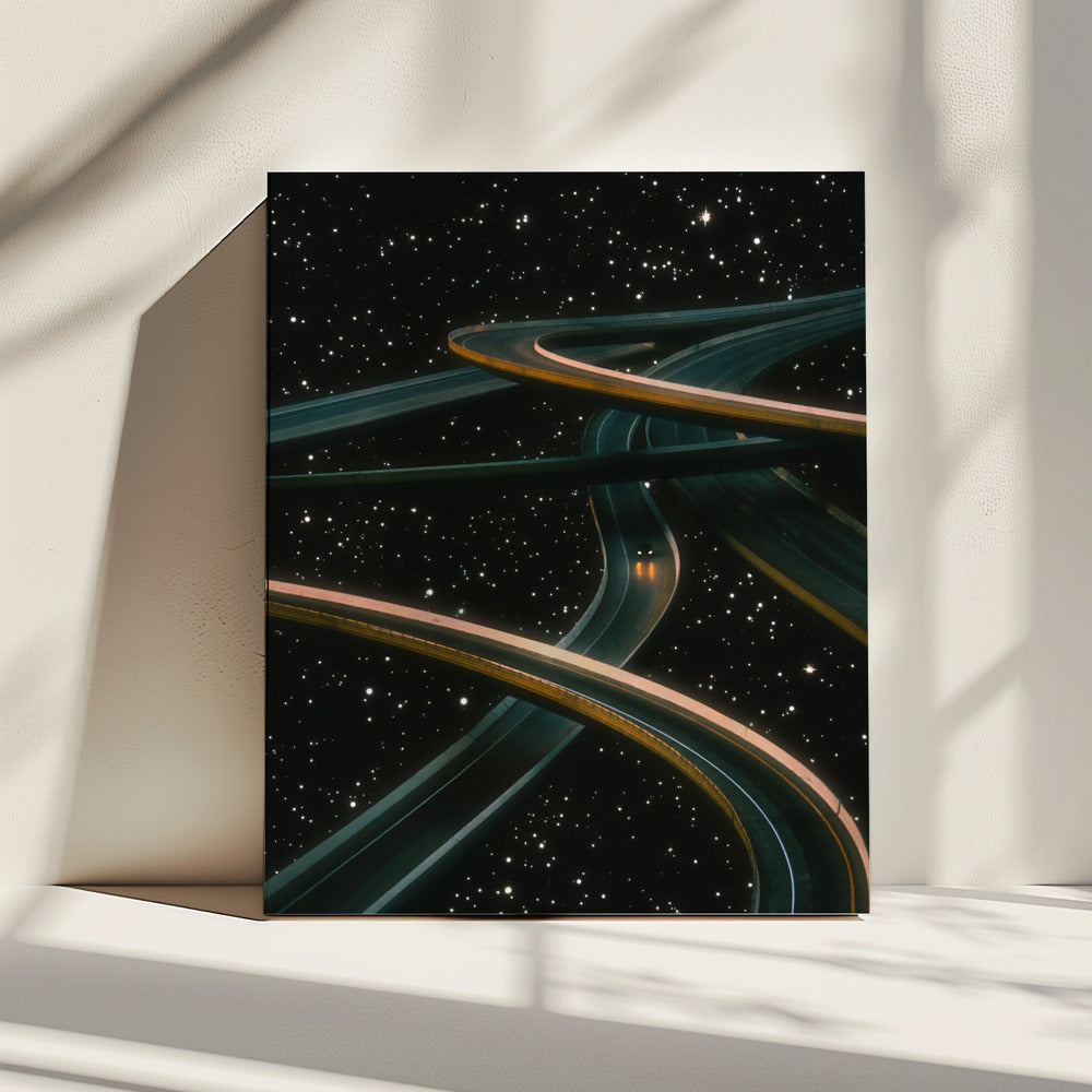 Driving Alone Thinking of You | Canvas