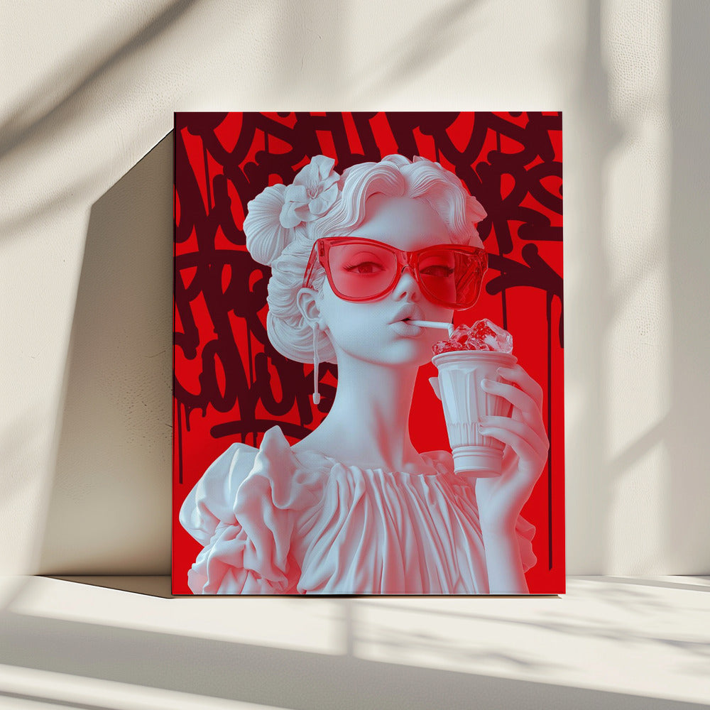 Cherry Sips | Canvas