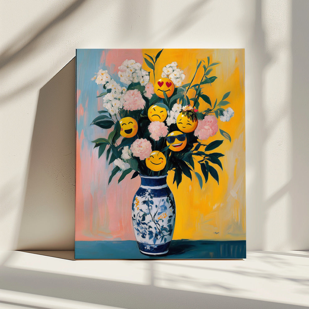 Floral Emojis | Canvas