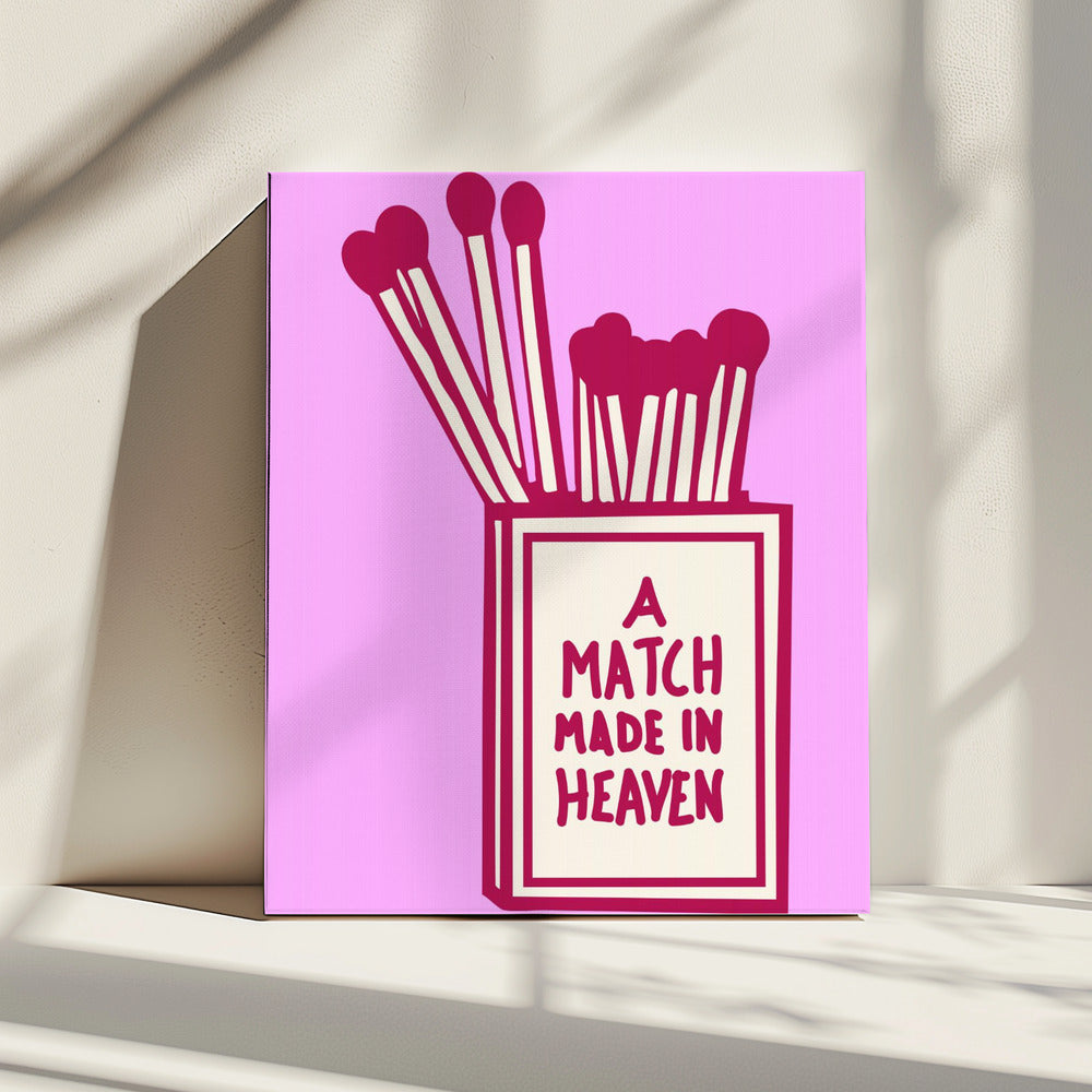Matchbox With Matchsticks | Canvas