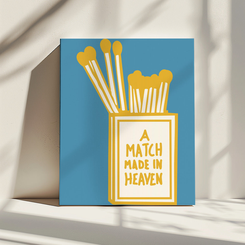 Heavenly Matchbox | Canvas