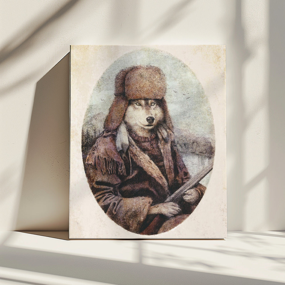 The Huntsman Wolf | Canvas