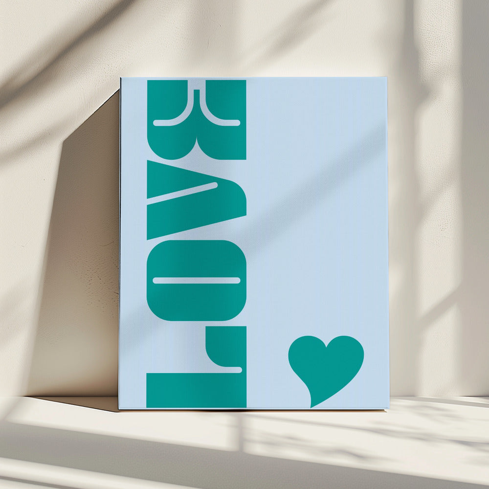 Vertical Love Essence | Canvas