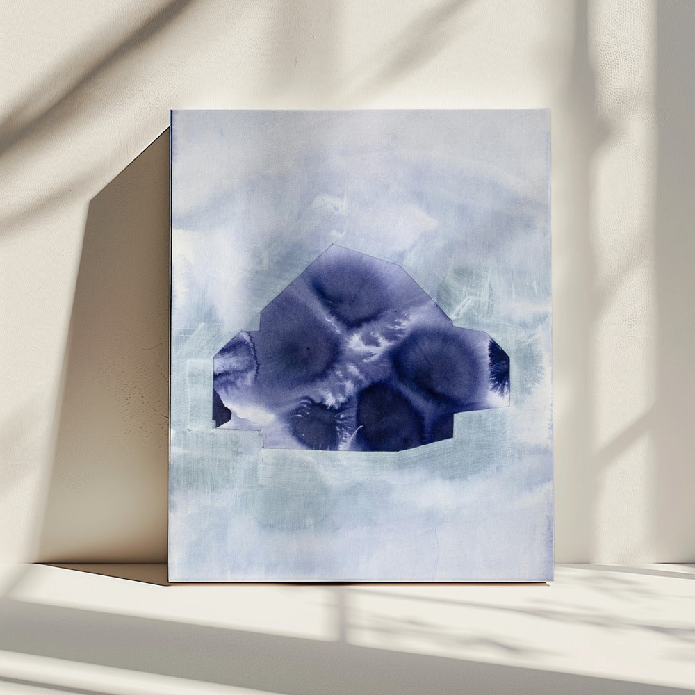 Enigmatic Indigo Haven | Canvas