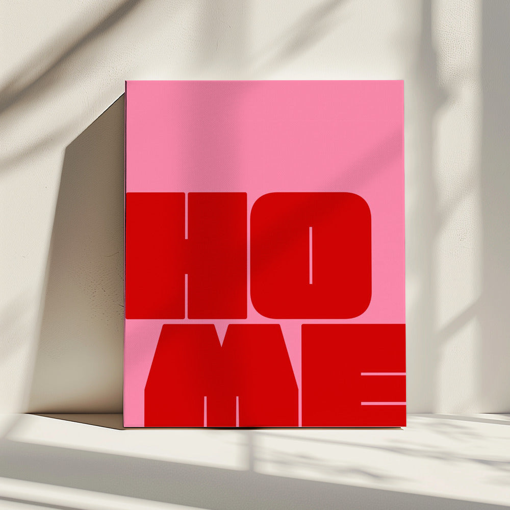 Bold Letters Cozy Feel | Canvas