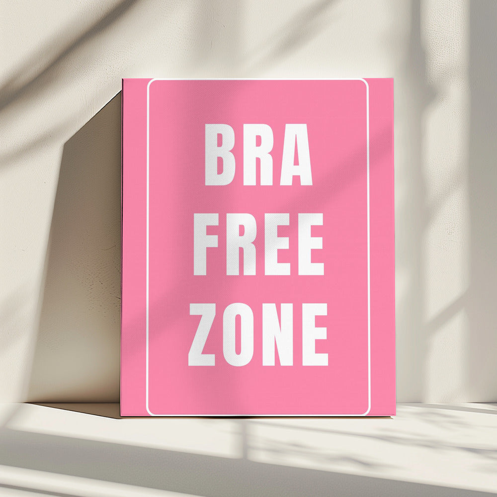 Freedom Zone Sign | Canvas