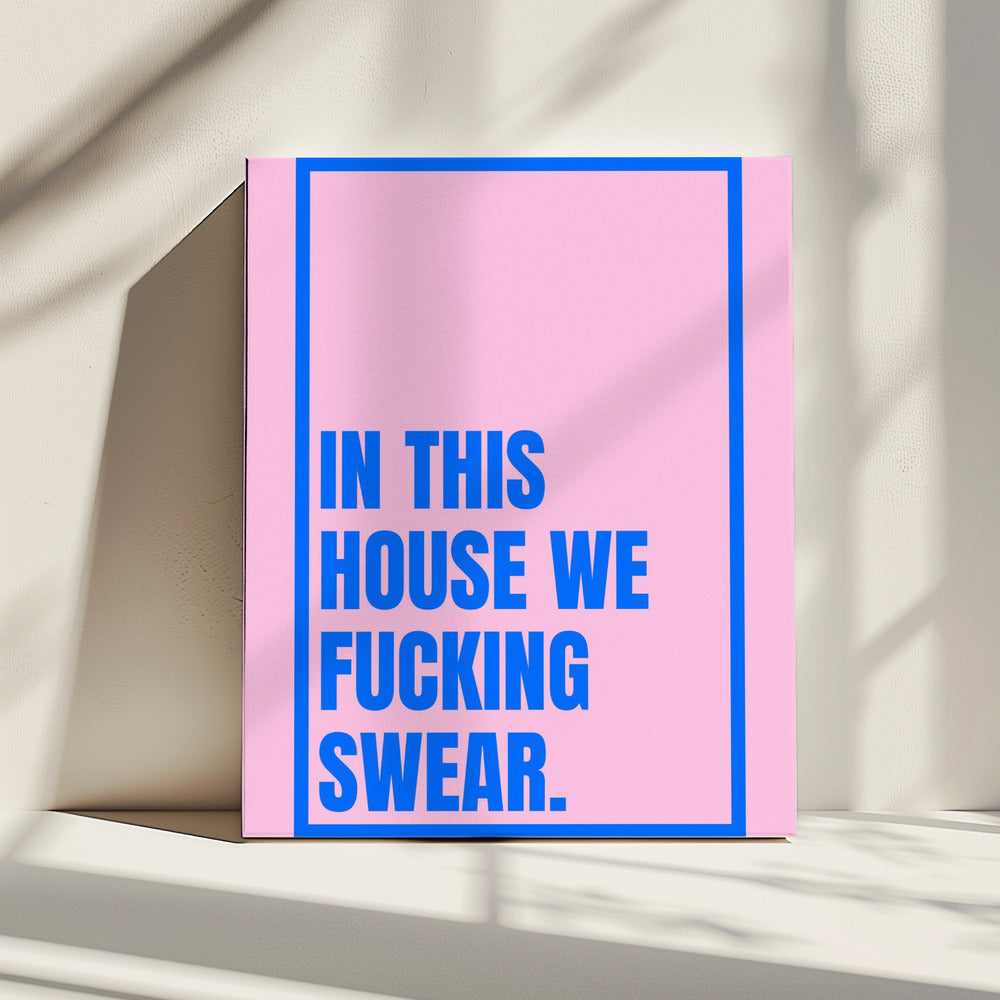 Bold House Statement | Canvas