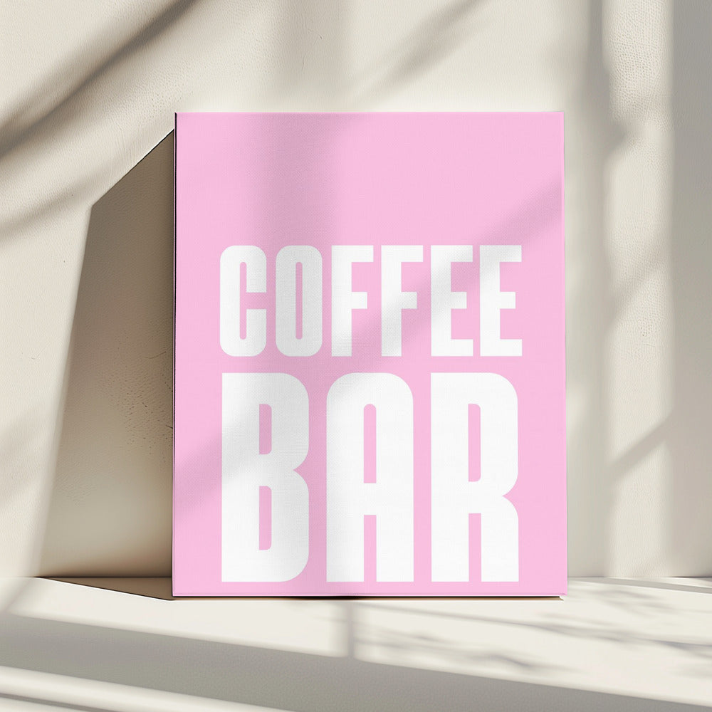 Cafe Vibe Contrast | Canvas