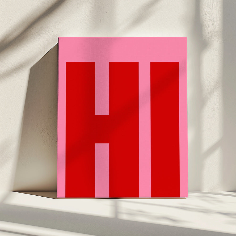 Bold Greeting | Canvas