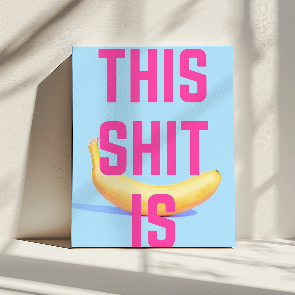 Bold Banana Statement | Canvas