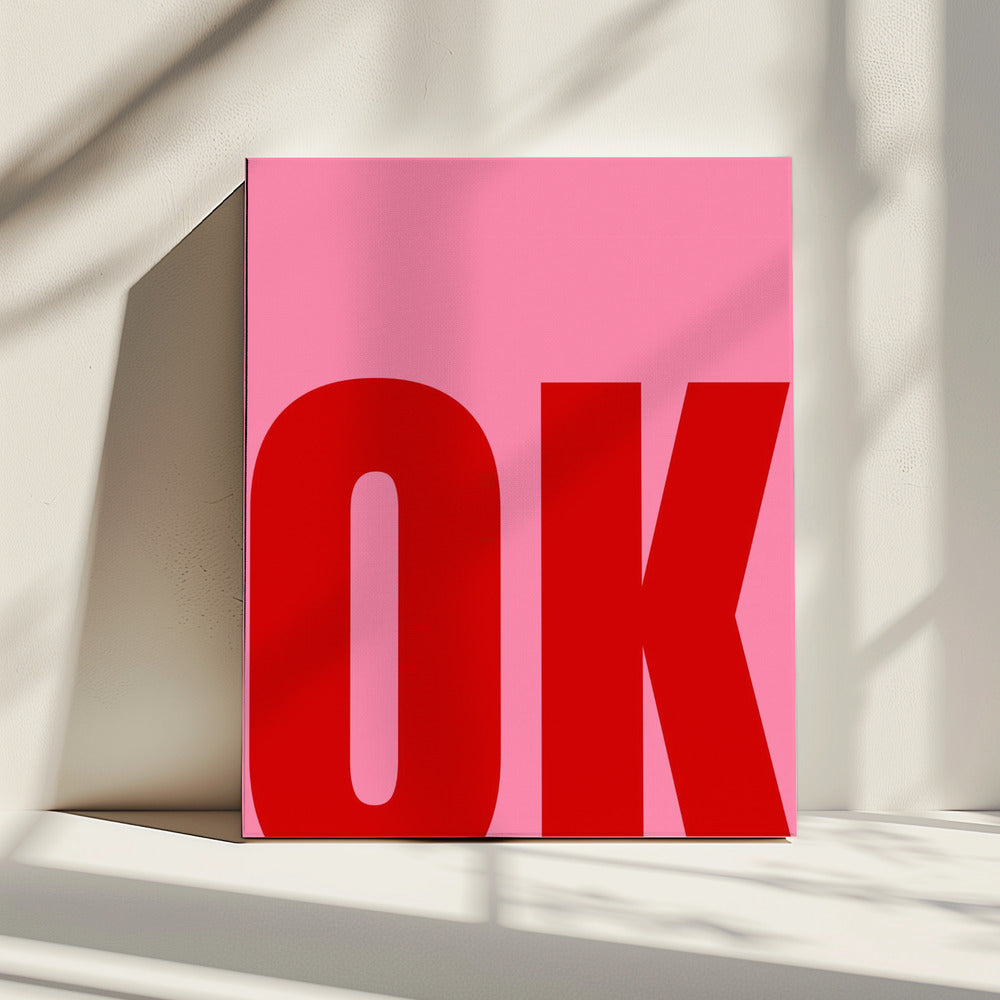 Bold Minimalist Text | Canvas