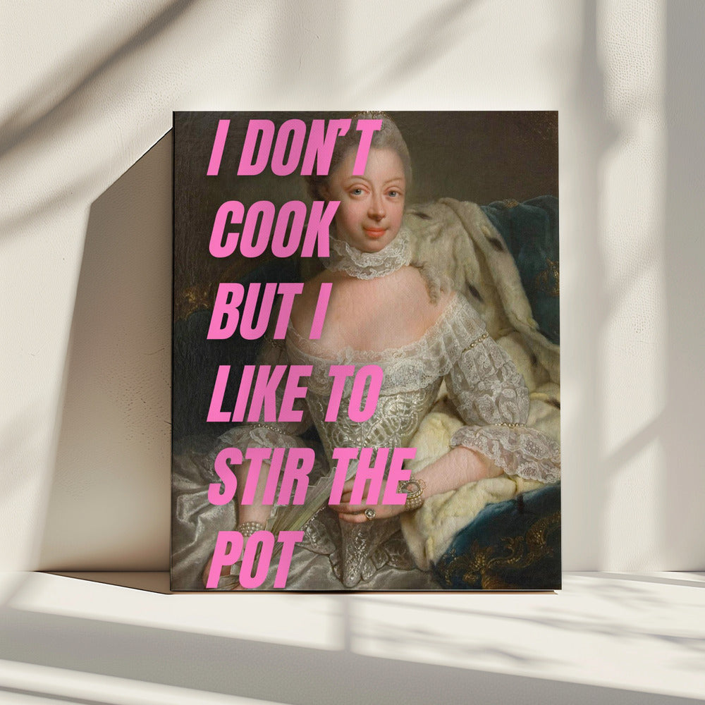 Royal Mischief | Canvas