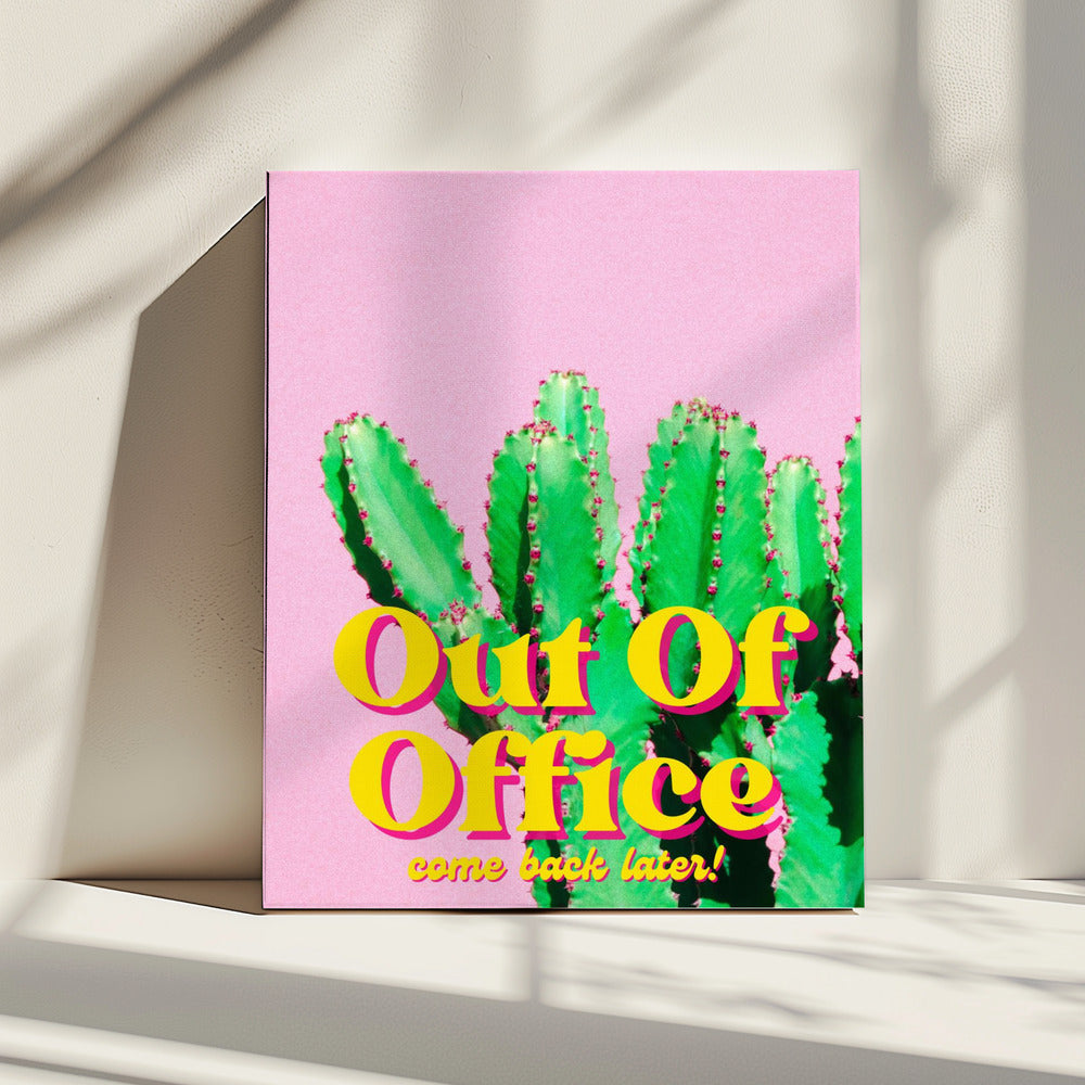 Vibrant Green Cactus | Canvas