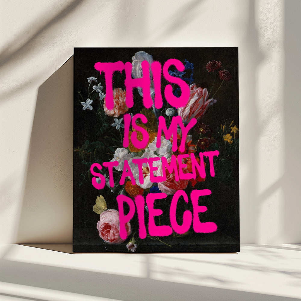 Bold Floral Statement | Canvas