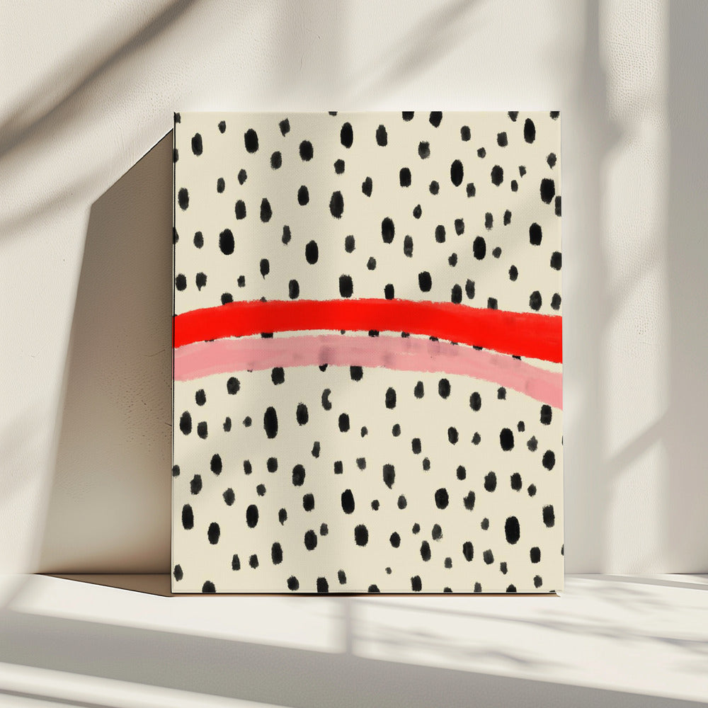 Black Dots Patterns | Canvas