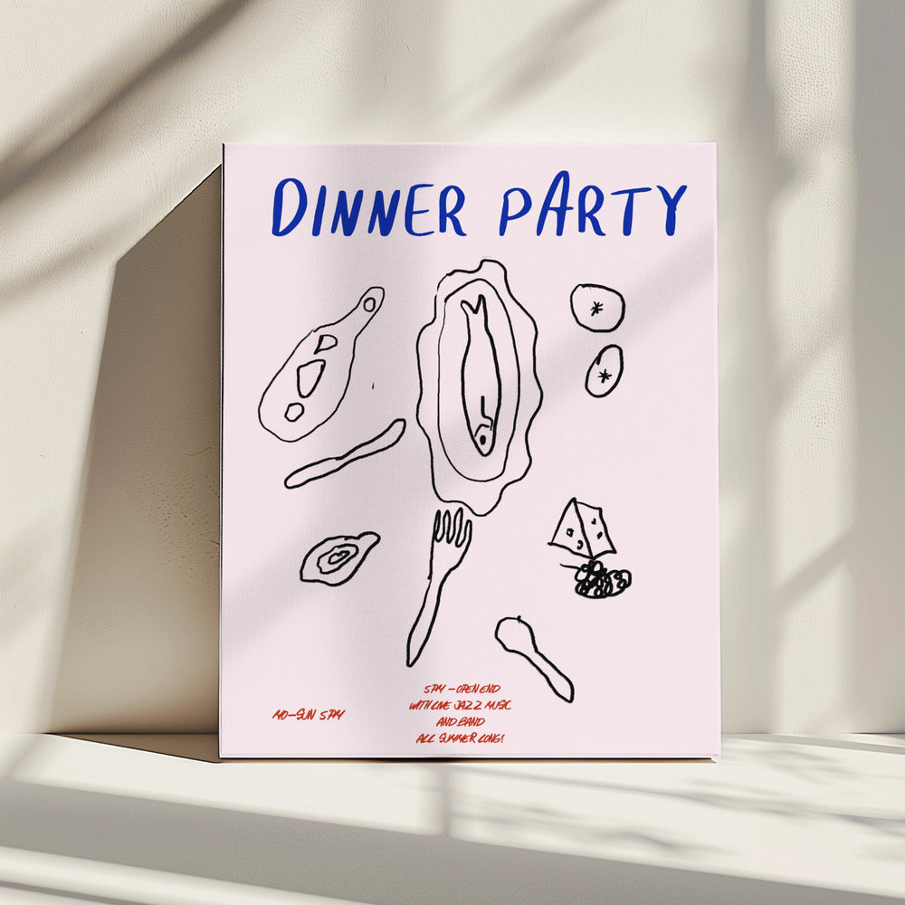 Minimalist Feast | Canvas