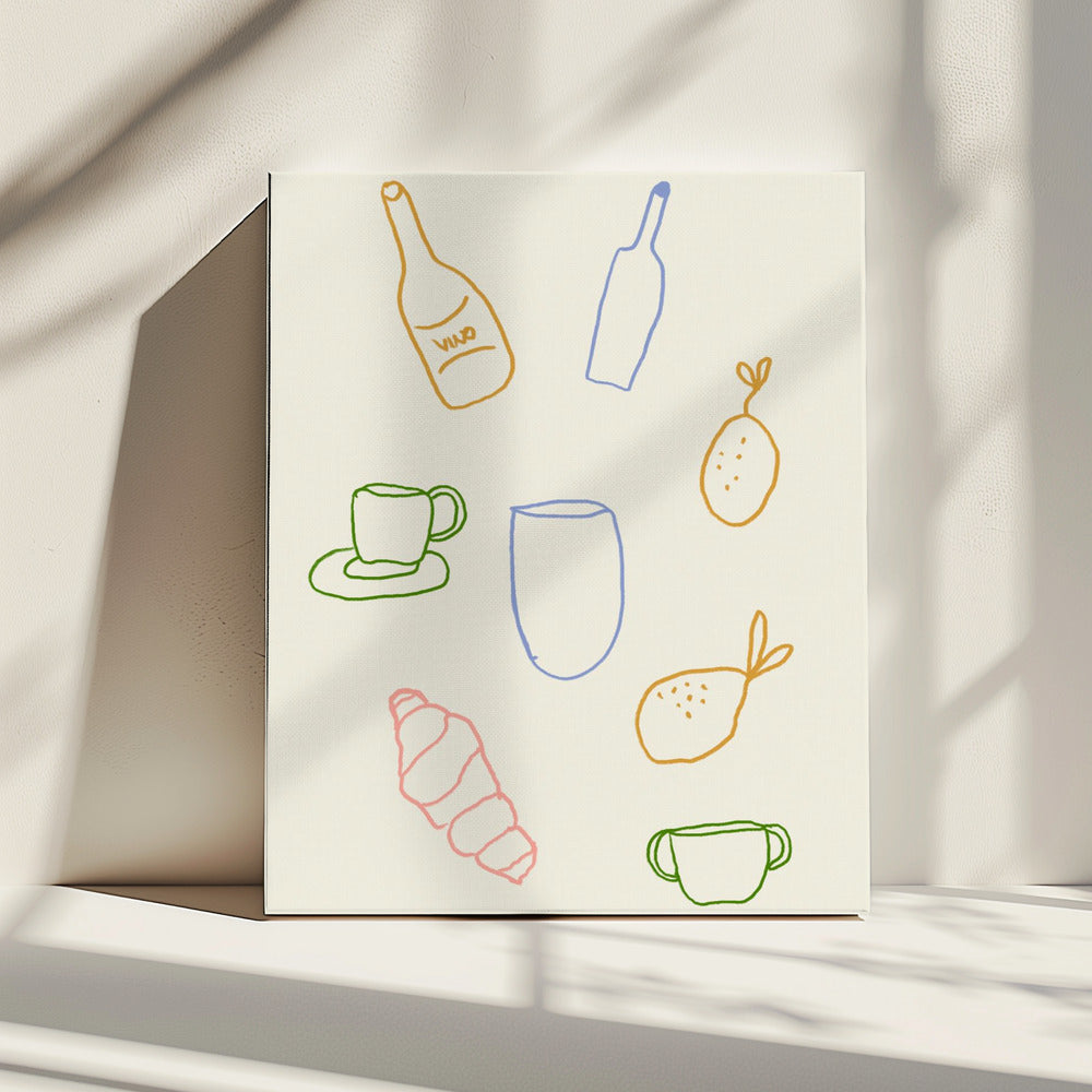 Minimalist Brunch | Canvas